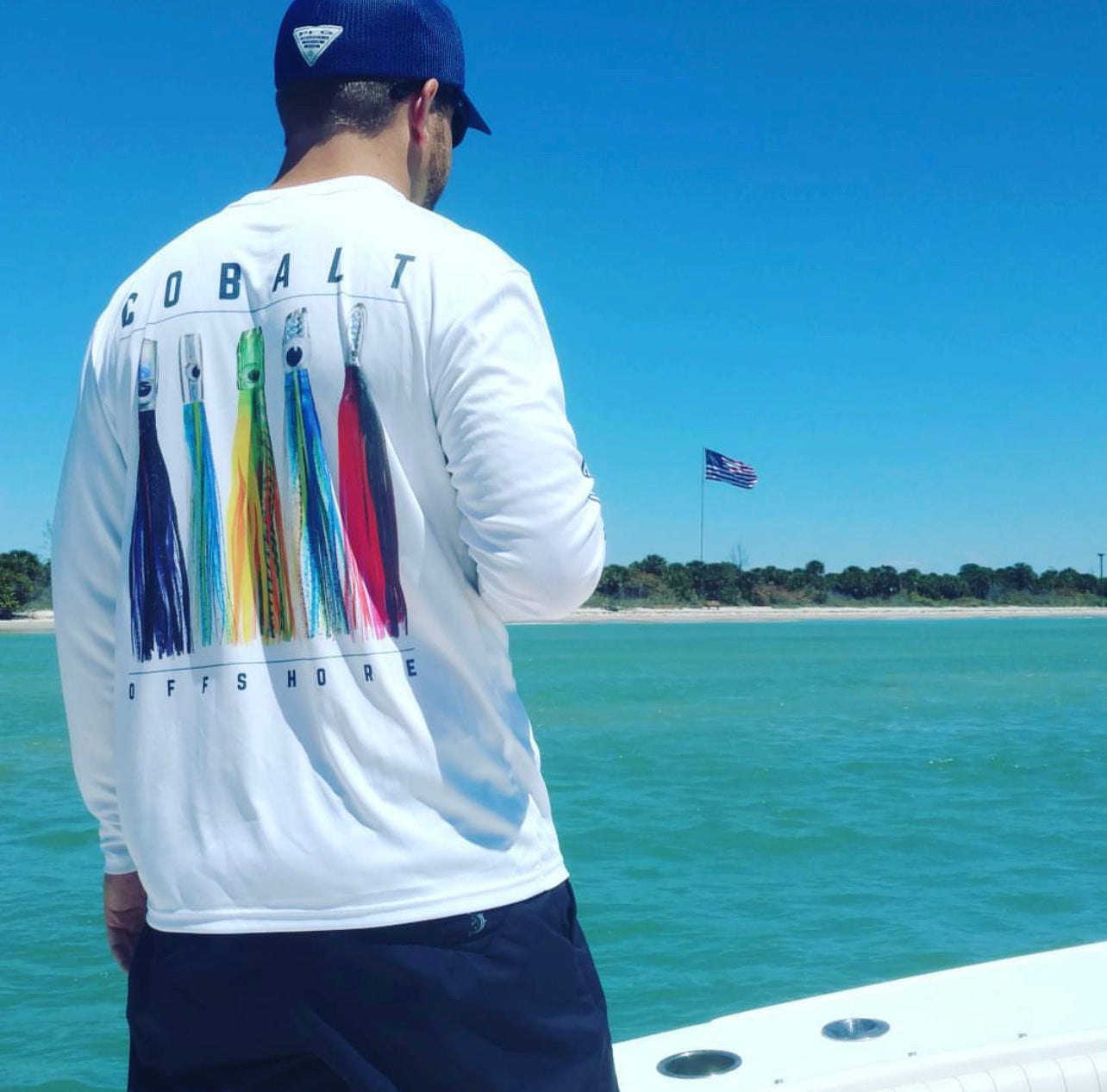 Cobalt Long Sleeve Fishing Shirt