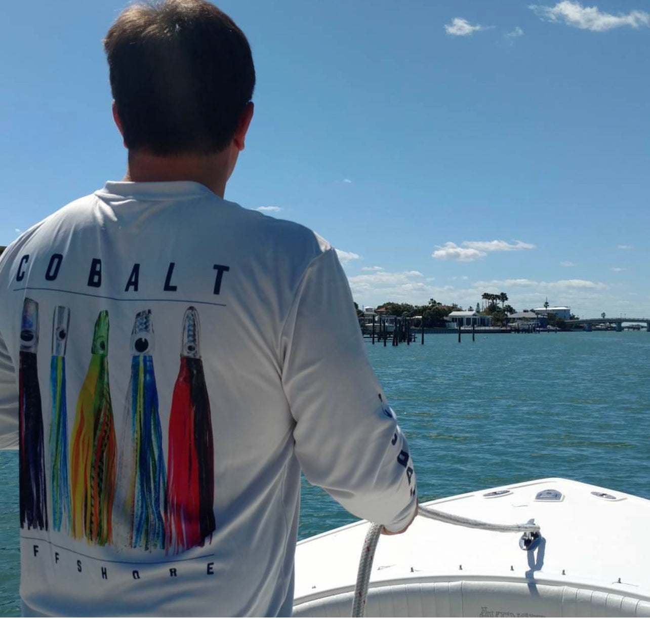 Cobalt Long Sleeve Fishing Shirt